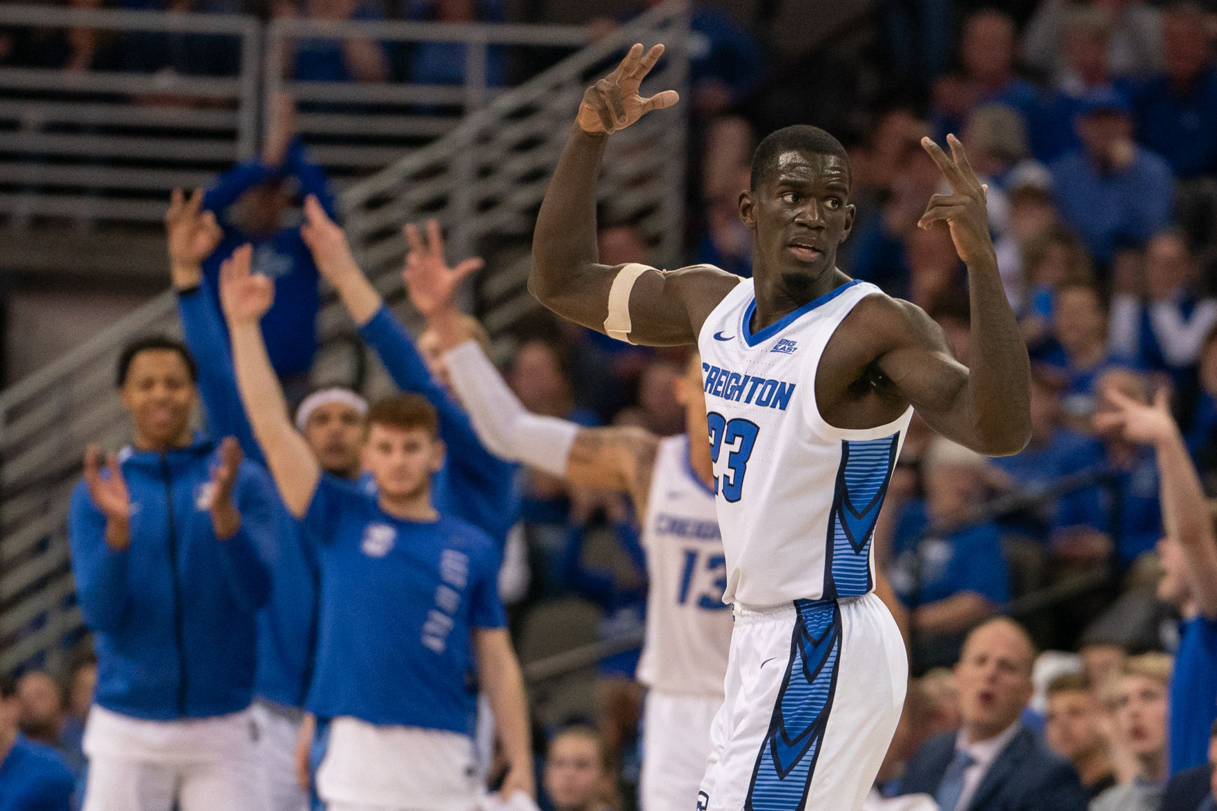 Nebraska Basketball vs. Creighton Photo No. 8